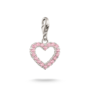 Juwelier Schell 180008 Thomas Sabo Charm Pinkes offenes Herz 2241-051-9