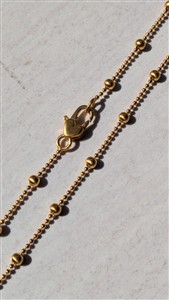 Juwelier Schell 179381 Barbara Haas Kugelkette mit Herzkarabiner 1