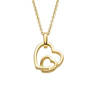 Juwelier Schell 180240 Viventy Kette mit Anhänger Verbundene Herzen 788932