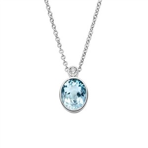 Juwelier Schell 180242 Viventy Kette mit Anhänger Oval 788978