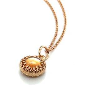 Juwelier Schell 180190 B. Haas Anhänger Linse Filigranetto Mugel 13mm 3158 AUr L