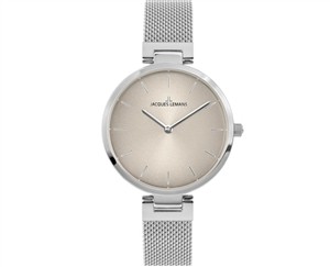 Juwelier Schell 180256 Jacques Lemans Armbanduhr Milano Beige 1-2110B