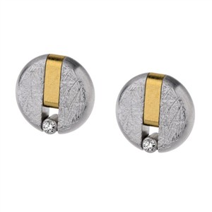 Juwelier Schell 179886 Ernstes Design Ohrstecker Puks E760