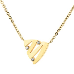 Juwelier Schell 179887 Ernstes Design Kette mit Anhänger Dreieck K861.42