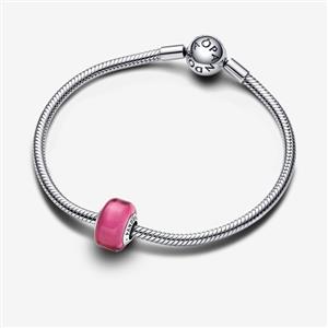 Pandora Moments Charm Pinkes Muranoglas – Bild 5