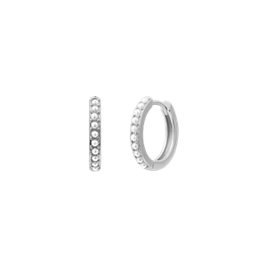 Juwelier Schell 178708 Xenox Creolen mit Perlen 15mm XS91801