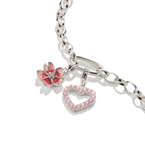 Thomas Sabo Charm Pinkes offenes Herz – Bild 2