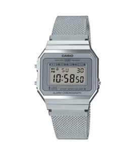 Juwelier Schell 180335 Casio Armbanduhr Vintage Collection Iconic Stahl A700WEM-7AEF