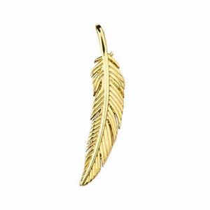 Juwelier Schell 142724 Traumfänger Anhänger Feder Gold Groß TF03LGO