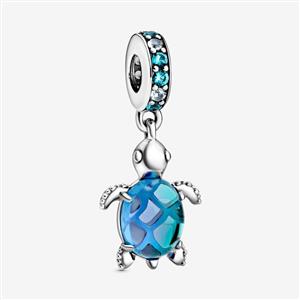 Juwelier Schell 163229 Pandora Moments Charm Blaue Meeresschildkröte 798939C01