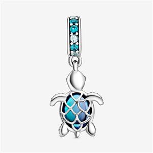 Pandora Moments Charm Blaue Meeresschildkröte – Bild 2