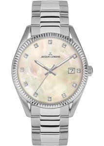 Juwelier Schell 173465 Jacques Lemans Armbanduhr Derby Silber 50-4H