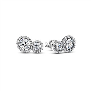 Juwelier Schell 177264 Pandora Ohrstecker Umschließender Strahlenkranz 293774C01