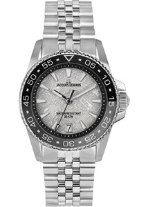 Juwelier Schell 178535 Jacques Lemans Armbanduhr Liverpool Diver Silber 1-2205L