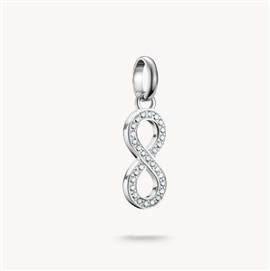 Juwelier Schell 179513 Thomas Sabo Charm Funkelndes Unendlichkeitszeichen CC1284-051-14