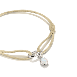 Thomas Sabo Charm Textilarmband mit Connect-Link – Bild 2