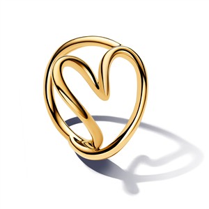 Juwelier Schell 180117 Pandora Ring Organisch geformtes Herz 163288C00-58