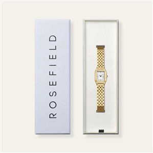 Rosefield Armbanduhr Ivy Weiß Gold – Bild 3