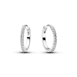 Juwelier Schell 180422 Pandora Creolen Pavé 294649C01