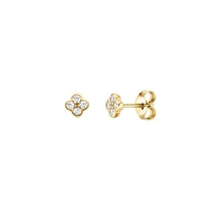 Juwelier Schell 180466 B. Mayer Ohrstecker Kleeblatt 910584E