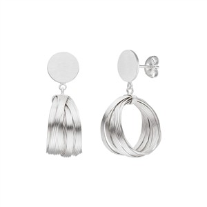 Juwelier Schell 176584 Tezer Ohrstecker Gebänderte Ringe R.1689