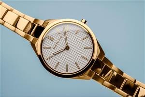 Bering Armbanduhr Ultra Slim Gold Poliert/Gebürstet – Bild 2
