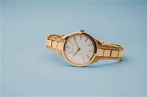 Bering Armbanduhr Ultra Slim Gold Poliert/Gebürstet – Bild 3