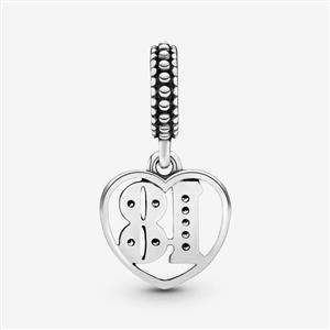 Pandora Moments Charm 18 im Herz – Bild 4