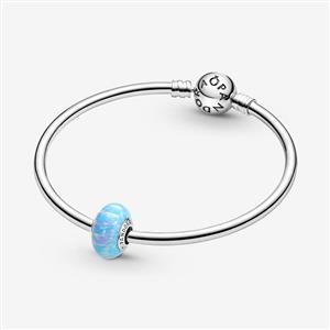Pandora Moments Charm Ozeanblauer Opal – Bild 5