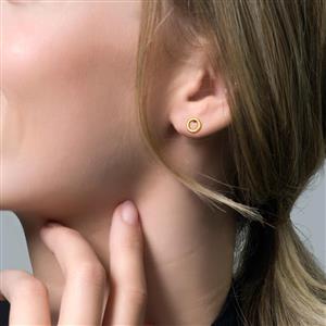 Blush Ohrstecker Kreis – Bild 2