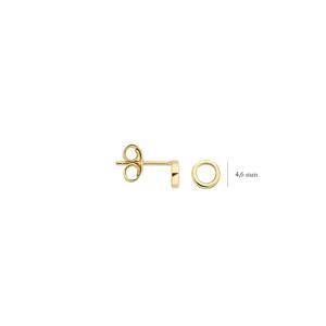 Blush Ohrstecker Kreis – Bild 4