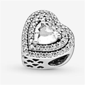 Pandora Moments Charm Funkelndes Erhabenes Herz – Bild 3
