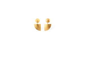 Juwelier Schell 175791 Zaremski Ohrstecker Viertelkreis Klein K1617