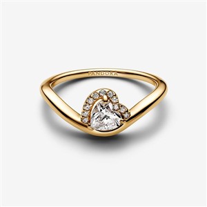 Pandora Ring Herz in Welle – Bild 4