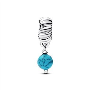 Pandora Moments Charm Türkise Perle – Bild 2