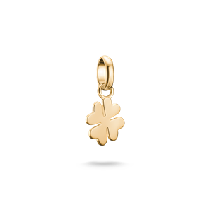 Juwelier Schell 177770 Thomas Sabo Charm Goldenes Glückskleeblatt Mini CC1202-413-39
