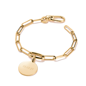 Thomas Sabo Charm Armband Paperclip mit einem Connect-Link – Bild 2