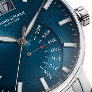 Bruno Söhnle Armbanduhr Pesaro I Petrol/Stahl – Bild 3
