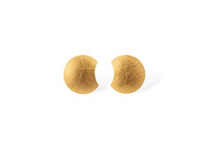 Juwelier Schell 179507 Zaremski Ohrstecker Sichel Groß K1718