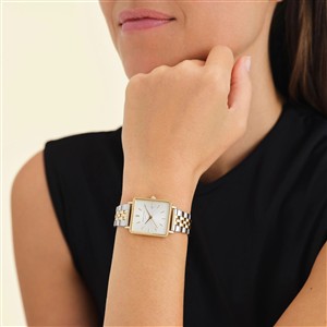 Rosefield Armbanduhr Boxy Duotone – Bild 3