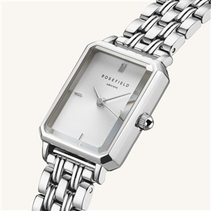 Rosefield Armbanduhr Octagon XS Silber – Bild 5