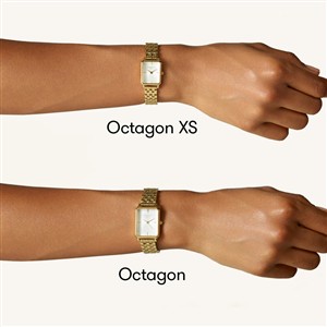 Rosefield Armbanduhr Octagon XS Silber – Bild 6