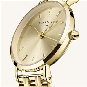 Rosefield Armbanduhr Small Edit Champagne – Bild 2