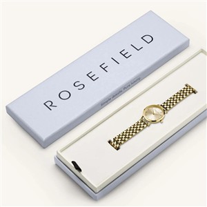 Rosefield Armbanduhr Small Edit Champagne – Bild 4
