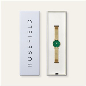 Rosefield Armbanduhr Small Edit Smaragdgrün – Bild 3