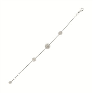 Juwelier Schell 180352 Pesavento Armband Shiny Silber | Pixel Sonderanfertigung +2 Kugeln WPXLD044