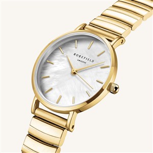 Rosefield Armbanduhr Small Edit Gold – Bild 2