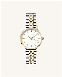 Juwelier Schell 180379 Rosefield Armbanduhr Small Edit Silber Gold Duo 26SGD-269