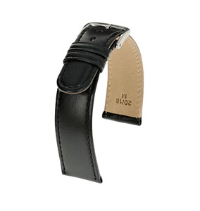 Juwelier Schell 122433 Rios1931 Uhrenband Arizona Schwarz/Silber 461314/12S