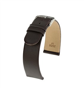 Juwelier Schell 171651 Rios1931 Uhrenband Classic Dunkelbraun/Silber 340714/12S
